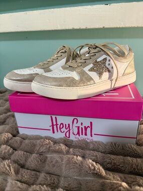 Hey Girl by Corkys Constellation Sneaker Lace Up Sneaker